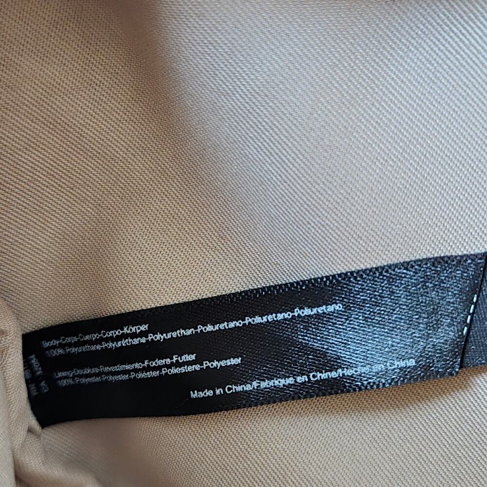 Anthropologie NEW Convertible Hip Belt Bag Vegan Leather Sand Sable Color NWT - Picture 8 of 12
